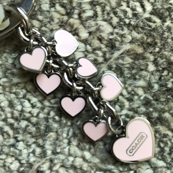 ❌SOLD❌ Coach Heart Key Charm Fob - Picture 3 of 3